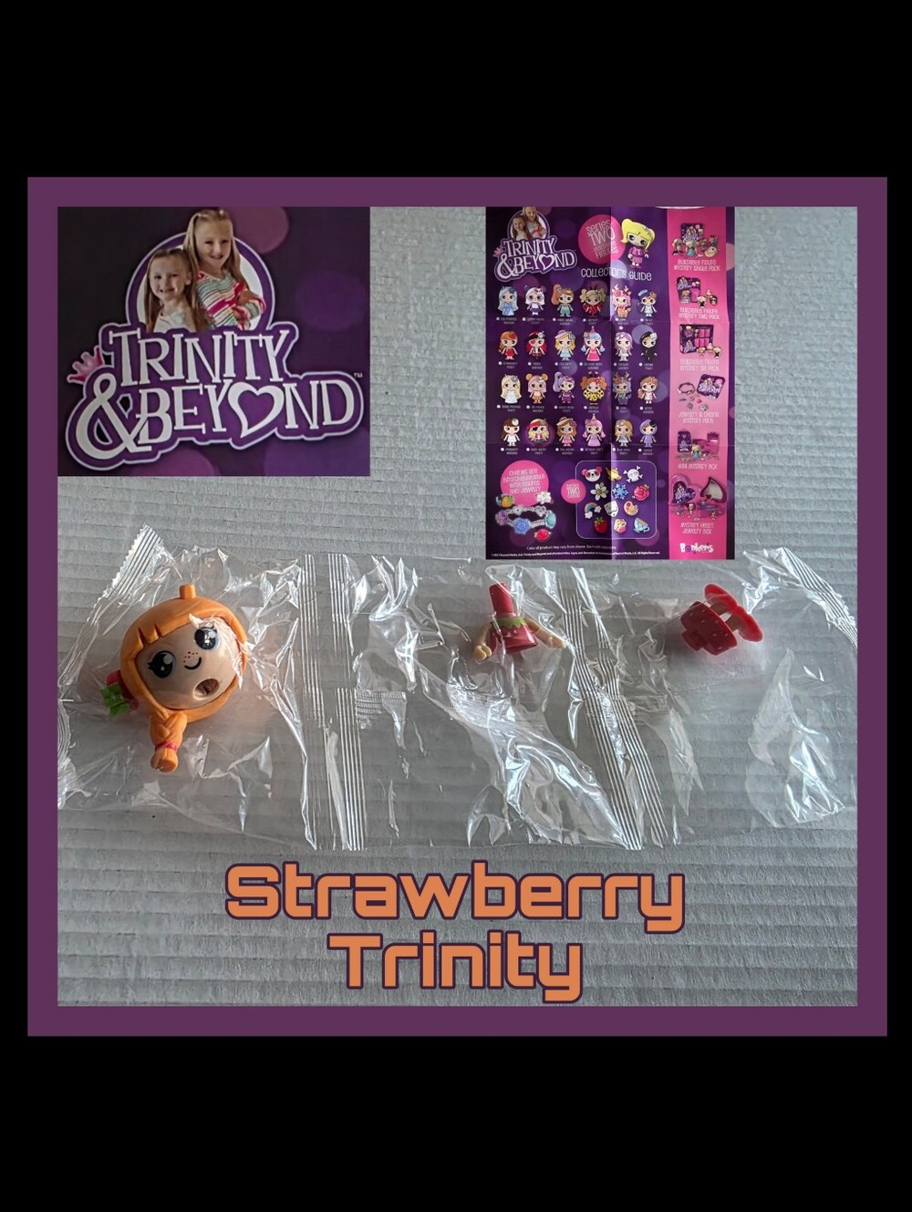 Strawberry Trinity Kids Doll Accessory - Orange & Red